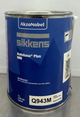 Q943m Sikkens Akzonobel Autobase Plus Mm Yellow Orange Pearl - 1 Quart 1l