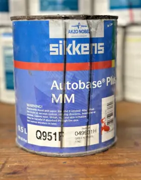 049931h Sikkens Q951f #049931h Akzonobel Autobase Plus Mm Green Pearl Fine 1qt