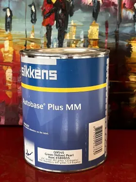 Q954s Sikkens Akzo Nobel Autobase Plus Mm Toner Green Yellow Pearl 1l Free