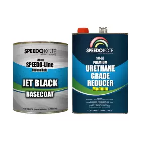 Smr-8600 Speedokote Smr-8600/800 Jet Black Base Coat Kit 2 Gallon Basecoat And Urethane Reducer