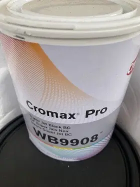 Wb9908 Spies Cromax Pro Super Jet Black Basecoat 1 Liter