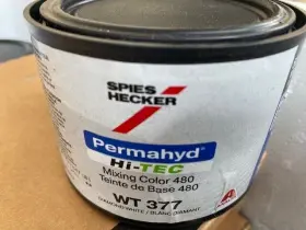 Wt377 Spies Hecker Paint 0.50 Liter Diamond White Tint/toner -