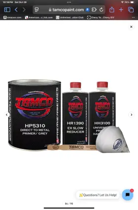Hp-5310 Tamco Hp5310 Grey Primer Kit Hp-5310 Tamco Hp5310 Grey Primer Kit