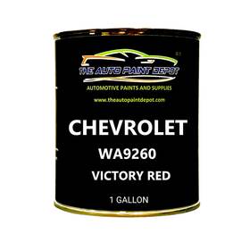 The Auto Paint Depot Wa9260 Chevrolet Factory Package Victory Red