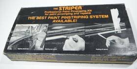 The Striper Fs-500 Used/partial Pro Auto Paint Pinstriping Kit Stencil Tape And Oil