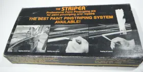 Fs-500 The Striper Used/partial Pro Auto Paint Pinstriping Kit Stencil Tape And Oil