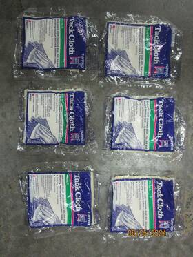 Tufpro 10501 6 Auto Body Painting Tack Cloths Anti-st 24 Inch X 16 Model