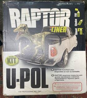 U-pol 844825091894 Raptor Tintable Truck Bed Liner 4 Liter Kit Upol
