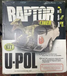 U-pol 844825091894 Raptor Tintable Truck Bed Liner 4 Liter Kit Upol