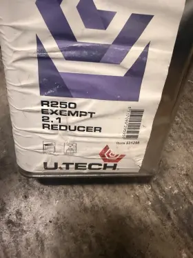 531298 Utech Utec R250 Dtm Exempt 2.1 Reducer 1 Gallon New 531298 Utech Utec R250 Dtm Exempt 2.1 Reducer 1 Gallon New
