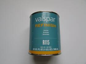 Valspar R115 Scarlet Toner 1 Quart