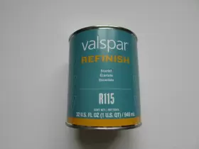 Valspar R115 Scarlet Toner 1 Quart