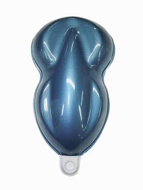 Vision Auto Paint 2435 #2435 Gloss Olympic Blue Metallic Single Stage Acrylic Enamel 2 Quart Kit