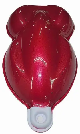2642 Vision Auto Paints #2642 Gloss Strawburst Red Pearl Metallic Acrylic Enamel Paint Gallon Only