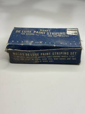 Ward S 75-5800 Vintage Wards De Luxe Paint Striping Set Boxed Pinstriping Tool