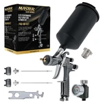 Master Elite PRO-88 Hvlp Spray Gun Kit 1.3, 1.4, 1.8MM Tips, Regulator, Adapter New. Price: $269.99.