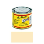 1/4 Pint Shot 116L Ivory Paint Lettering Enamel Pinstriping One New. Price: $26.49.