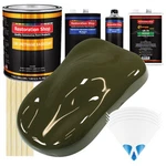 Olive Drab Gallon Urethane Basecoat Clearcoat Car Auto Paint Kit New. Price: $353.99.