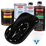 Jet Black Premium Quart Urethane Basecoat Clearcoat Car Auto Body Paint Kit New. Price: $165.99.
