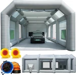 Sewinfla 39X20X13FT Inflatable Paint Booth With Air Draft Device & Exhaust Fan New. Price: $2458.99.