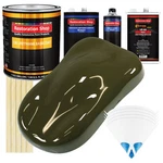 Olive Drab Gallon Urethane Basecoat Clearcoat Car Auto Paint Fast Kit New. Price: $353.99.