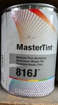 Dupont Axalta Cromax, Mastertint 816J Medium Fine Aluminum-mixing Color; Qt New. Price: $100.00.