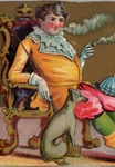 1880S D.w. Reichard & Co. Girard Ready Mixed Paints Horse Jockey Smoking P6 Used. Price: $18.38.