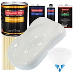 Pure White Gallon Urethane Basecoat Clearcoat Car Auto Paint Kit New. Price: $318.99.
