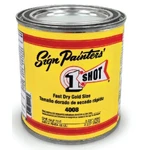 1 Shot 4008 8OZ Size Gold Leaf Lettering, Pinstriping One Paint New. Price: $42.74.