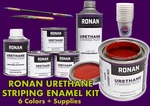 Pinstriping Kit Ronan Urethane 6 Piece Lettering Enamel With Supplies New. Price: $230.00.
