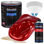 Productionshop High Gloss Radiant Fire Red Pearl Acrylic Enamel Gallon Kit Paint New. Price: $149.99.