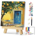Lemon Tree Paint By Numbers Kit For Adults With And Easel, Framed... New. Price: $17.99.