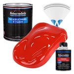 Productionshop High Gloss Bright Red Acrylic Enamel Quart Kit, Auto Paint New. Price: $57.99.