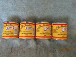 Lot Of New 1 Shot Paint 4008 Fast Dry Gold Size Sign & Lettering Oz.. Price: $85.00.
