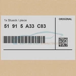 Genuine Bmw 51915A33C83 - Neu. Price: $63.06.