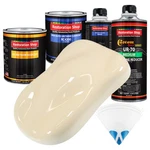 Wimbledon White Quart Urethane Basecoat Clearcoat Car Auto Body Paint Kit New. Price: $154.99.