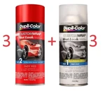 6PK Dupli-color Custom Wrap Wet Look: Step 1 Prep & 2 Indy Red New Sealed. Price: $13.49.