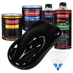 Jet Black (gloss) Quart Urethane Basecoat Clearcoat Car Auto Body Paint Kit New. Price: $154.99.