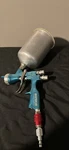Binks Trophy Pressure Feed Hvlp Spray Gun W/1.2MM Nozzle 2465-12HV-32S0 Used. Price: $650.00.