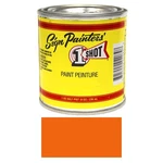 1/2 Pint Shot 124L Orange Paint Lettering Enamel Pinstriping One New. Price: $35.99.
