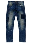 Southpole Mens 30X30 Distressed Skinny Jeans Paint Patchwork Y2K Grunge Skate Pre-owned. Price: $10.46.