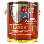 POR-15 #45401 (rust Preventative Paint Gallon Semi Gloss Black) New. Price: $180.00.