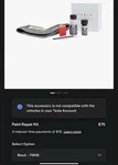 Tesla Paint Repair Kit - Black Pbsb New. Price: $60.00.