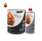 High Teck Gloss Black Single Stage Gallon Acrylic Urethane Paint With Hardener New. Price: $220.00.