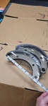 1955-1956 Dodge Brake Shoes 10" X 2" Quiet Operation New. Price: $16.98.