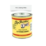 Shot 101L 8OZ White Lettering Enamel Brush Pinstriping One Paint New. Price: $29.96.