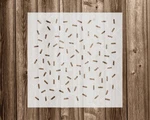 Sprinkles Stencil, Reusable Mylar For Painting And Crafts, 2368 New. Price: $13.76.