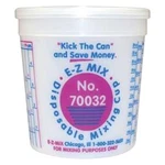 E-z 70032 100 Pieces Qt Plastic Mixing Cups New. Price: $107.73.