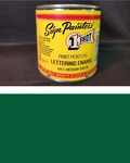 Shot Paint Lettering Enamel Pinstriping 1/2 Pint 144-L Medium Green New. Price: $26.95.