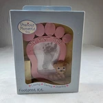Precious Moments Baby My First Step Footprint Kit Pink Frame Paint 2002 3734PMI New. Price: $18.00.